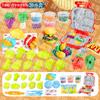 Juguete de Plastilina para Niños, Máquina de Fideos Hamburguesa, Molde de Arcilla, Material de Arcilla para Manualidades de Jardín de Infancia