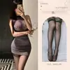 Lencería sexy para mujer, uniformes eróticos, lencería coqueta qqny, ropa de dormir tentación de secretaria estilo abstinencia, no es necesario quitar