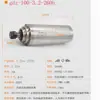 Máquina de Grabado Motor de Husillo de Alta Velocidad Changsheng GDZ800W 1.5/2.2/3/5.5KW Motor Refrigerado por Agua 3/4 Rodamientos