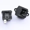Especial para refrigeradores de compresor de coche, enchufe hembra con fusible, con orificios para tornillos de montaje, universal para 12/24V DC