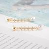 Pendientes largos de perlas de diamantes de imitación con diseño de nicho femenino, pendientes de borlas de temperamento francés de alta calidad, nuevos pendientes 2022