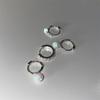 S999 plata de ley exquisitos aretes de perlas de circonita para mujer nicho moda de lujo ligero temperamento de alta gama aretes ins al por mayor