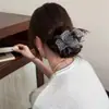 Goma para el pelo con lazo de estampado de leopardo para mujer, nuevo modelo 2026, diadema de alta gama para moño, cuerda elástica para el pelo con alta elasticidad