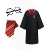 Nuevas Túnicas Mágicas, Varitas Mágicas de Resina, Sombreros, Bufandas, Disfraces Muggle de Harry Potter, Ropa de Cosplay de Soporte para Convenciones de Cómics