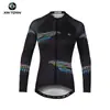 Ropa de Ciclismo de Otoño Xingheng para Mujer Nueva Ropa de Ciclismo Transpirable y Pantalones Ropa de Ciclismo Estampada Tops Largos