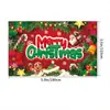 Telón de Fondo Navideño Nuevo Transfronterizo Banner Temático Feliz Navidad Decoración de Escena de Fiesta Bandera Colgante
