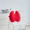 Cojín de Soporte Lumbar Cojín para Respaldo de Silla Soporte Lumbar para Coche Almohada Lumbar para Maternidad Almohada Lumbar Cojín de Asiento para Espalda Baja Respaldo en Forma de U