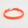 Versátil Estilo de Moda Sencillo Pulsera de Paracord 4mm Estilo Náutico Paracord de Siete Hilos Pulsera Tejida a Mano Venta al Por Mayor de Fábrica