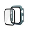 La nueva funda es adecuada para iwatch34567 generación Apple watch 40/44 cubierta protectora PC película templada 2 en 1 anticaída