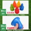 Estaca de rolo de cabeça redonda de fábrica 8cm estaca de vento estaca de estrada estaca de obstáculo patinação roller pista padrão treino de futebol cone de treino de obstáculo