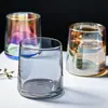 2023 nuevo Explosiones Nórdico Colorido Vaso de Whisky Vidrio Taza de Bebida para el Hogar Vaso Transparente Jugo