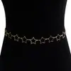 Cadenas de cintura cruzadas europeas y americanas para mujer, cadena corporal para bikini sexy de chica caliente, accesorios de joyería retro personalizados con forma de serpiente