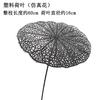 Buquê de Flores Secas Zen para Decoração de Casa Flor de Lótus de Algodão Inserida à Mão Adereços de Buda Decorações Criativas