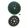 Chasis de máquina rectificadora neumática de 1 pulgada 2 pulgadas 3 pulgadas 4 pulgadas 5 pulgadas 6 pulgadas accesorios papel de lija flocado plato adhesivo máquina de lijado en seco disco de pulido