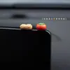 Coisas Boas Acontecem no Ano Novo Enfeites de Carro Console Central Personalizado Desenho Animado Caqui Amendoim Adesivo de Decoração de Tela de Exibição de Carro