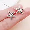 Mistura de 15 Contas Espaçadoras Antigas de Prata com Tema Marinho: Água-viva, Conchas, Estrelas do Mar para Pulseiras DIY, Contas Soltas, Acessórios de Joias