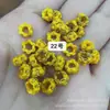 Linterna de anillo caliente multicolor hebilla de piña pulsera tejida a mano accesorios de cuerda nudo de hilo dorado joyería pequeña al por mayor