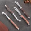 Pinza para Té de Titanio Madera Maciza Hogareño Gama Alta Taza para Lavar Taza Caliente Pinza Antideslizante Pinzas Té Kung Fu Pinza TI Herramienta para Té