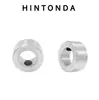 Anillo de fijación de tornillo T8 Anillo de bloqueo diámetro interior 8 mm Localizador de tornillo Anillo de tope Collar de bloqueo Acero al carbono Niquelado