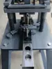 Máquina de Punção Manual para Malha Antifurto de Aço Inoxidável, Grades, Corrimãos de Escada e Abridor de Furos para Gaiola de Cachorro de Aço Inoxidável