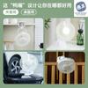 Desktop 6 polegadas clip fan night light USB portátil clip fan office dormitório estudante desktop clip ventilador estático