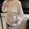 Bolsa de Boliche de Mão para Mulheres 2025 Nova Tendência Coreana Nicho Bolsa Travesseiro Versátil Ins Bolsa de Ombro Transversal