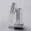 Botella Dispensadora de Aluminio Eléctrica Portátil para Perfume Llenado Inferior Botella Dispensadora Botella de Spray Tipo Push Color Sólido Botella de Spray de Niebla Fina Venta al por Mayor