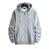 Moletom Cardigan Bordado de Pônei Novo Transfronteiriço Jaqueta com Capuz Masculina Primavera e Outono