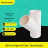 Yachang PVC abastecimento de água Série tubo de abastecimento de água igual diâmetro tee 45 graus tee transversal de irrigação de PVC abastecimento de água oblíquo tee