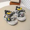 Zapatos para Caminar de Dibujos Animados para Bebés Niñas 2026 Primavera y Otoño Tenis para Bebé Zapatos para Correr de Niños Zapatos Ultra-Ligeros para Papá