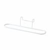 Colgador de Papel Toalla de Cocina Sin Perforaciones Acero Inoxidable Soporte para Papel de Rollo Estante Adhesivo Sin Marcas Almacenamiento para Baño Hierro Soporte para Pañuelos