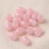 Tinta Acrílica Duas Cores Furo Grande Oval Furo Reto Miçangas para Montagem Imitação de Jade Contas Soltas Pulseira DIY Pingente Pequeno Ornamento Acessórios