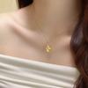 Bolsa Dorada Colgante Serpiente Oro Plata Cumpleaños Mujer Año Zodiaco Serpiente Colgante Esmalte Dorado 5D Regalo de Cumpleaños para Novia