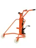 Carrinho Manual Hidráulico para Transporte de Tambores de Óleo para Tambores Redondos, Tambores de Ferro, Tambores Plásticos, Carrinho Hidráulico para Carregamento e Descarregamento com Empilhadeira