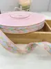 Cinta de jacquard bordada con hilo de oro, estilo pequeño y fragante de 2.1 cm, accesorios para el cabello, embalaje de caja de regalo, cinturón, accesorios para ropa de actuación, venta al por mayor.