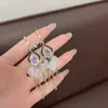 Pendientes de Borla de Pétalos de Fénix Explosiones de Verano Elegantes Europeos y Americanos Moda Temperamento Lujo Ligero Tendencia Personalizada Pendientes Exagerados