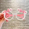 Montura de Gafas para Niños Niñas Lindo Sin Lentes Bebé Foto Dibujos Animados Juguete Montura de Gafas Moda Montura de Gafas Decorativa