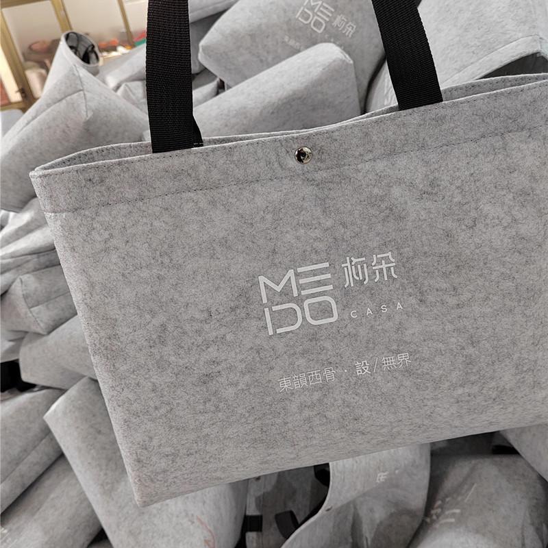 毛毡手提包定制