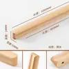 Manija de Armario de Madera Maciza en Forma de T, Manija de Cajón y Gabinete de Madera, Manija de Puerta de Gabinete Infantil, Manija de Gabinete de Madera, Estilo Minimalista Japonés