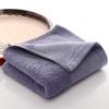 Directo de fábrica 100% algodón liso satén deportivo toalla de baño gimnasio yoga exterior absorbente de sudor toalla deportiva