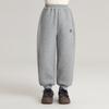 Pudding Haru Roupa de Inverno Nova Calça para Meninas com Forro de Fleece Inverno 2024 Nova Calça Esportiva com Forro de Fleece para Todas as Ocasiões Infantil