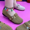 Zapatos de Tela Old Beijing para Mujer de Primavera y Otoño, Malla Transpirable Suela Suave Zapatos Negros de Trabajo, Zapatos de Malla Cómodos para Madres de Mediana Edad y Mayores