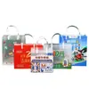 Sacolas de Mão Transparentes de Plástico PP Feitas Sob Medida de Fábrica, Sacolas para Levar Leite, Cerveja e Bebidas Foscas, Personalização de Sacolas de Presente de PVC