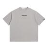 CJSD Camiseta de Manga Corta Simple Estampada Pesada Americana 320g para Hombre y Mujer Verano Holgada Casual Algodón Camiseta 2461