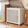 Caja de almacenamiento de ropa para uso doméstico, organizador plegable de gran capacidad con tapa abatible para juguetes, ropa y edredones, armario de almacenamiento