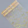 Novo caminho de mesa de malha dourada dedicado à Amazon transfronteiriça com decoração de estrelas para fundo de mesa de banquete de casamento em casa
