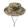 Camuflagem Bennie Hat Sun Hat Verão Homens ao ar livre Riding Round Rim Hat Pesca Hat Mountaineering Hat Sunscreen Hat