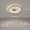 Luz del dormitorio principal, lámpara de techo simple de espectro completo, popular en Zhongshan, luz para habitación infantil con temática de cielo estrellado y luna, hierro y otros materiales