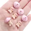 Liga Gota de Óleo Boneca Versão Q Boneca Cogumelo Contas Soltas Miçangas Acessórios DIY Material Pingente Acessórios de Joia Material