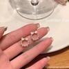 Versión coreana de aretes para mujer lazo temperamento simple tembla con el mismo estilo aretes aretes aretes fábrica mayorista aretes